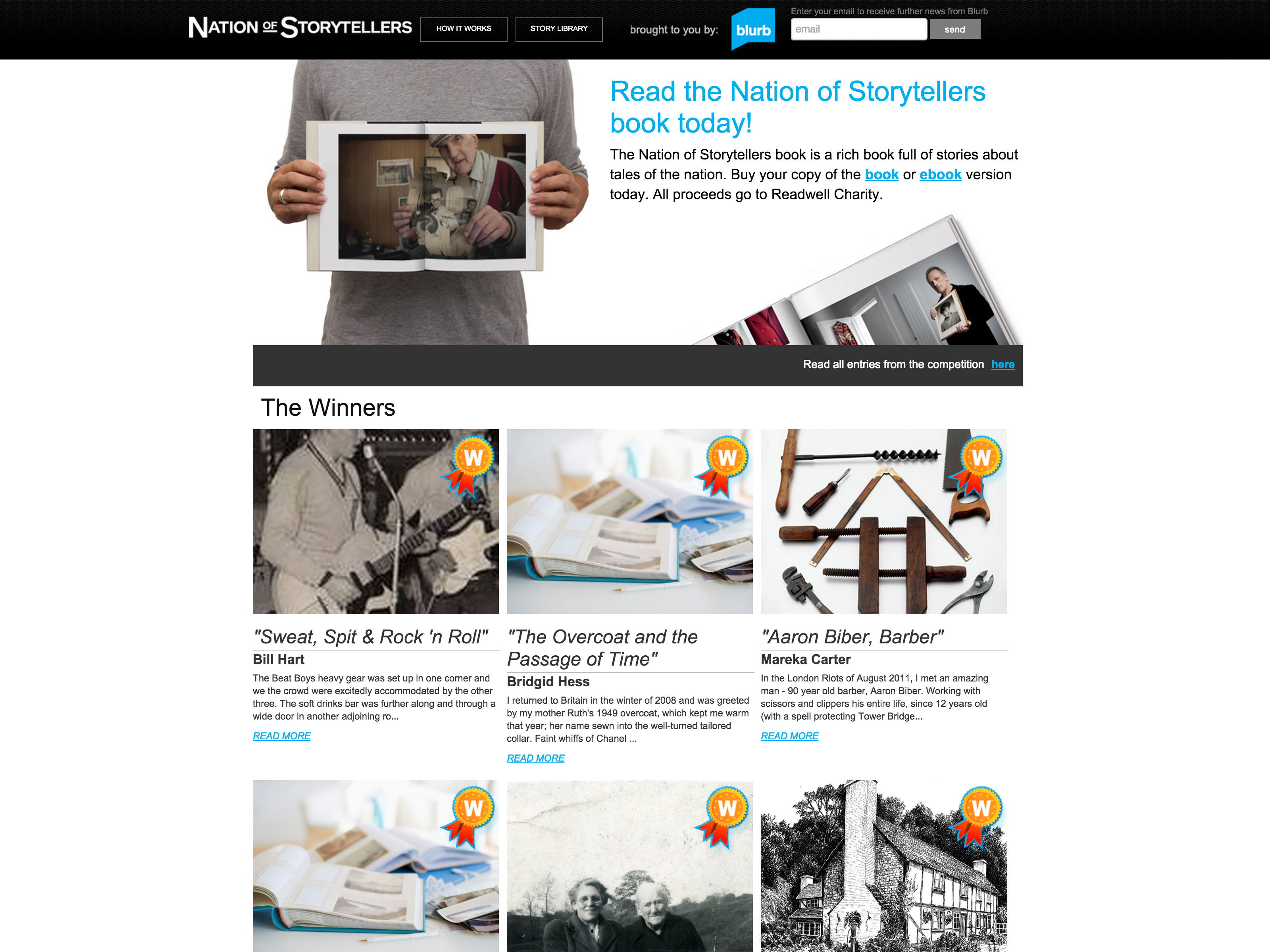 Nation of Storytellers Homepage